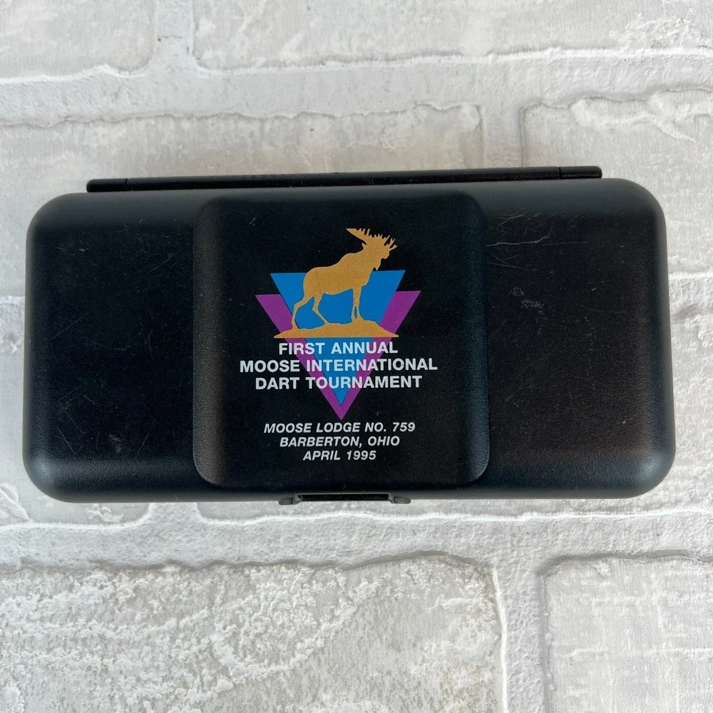 Moose Lodge Dart Set 759 Barberton Ohio 1995 1st Annual International Tournament